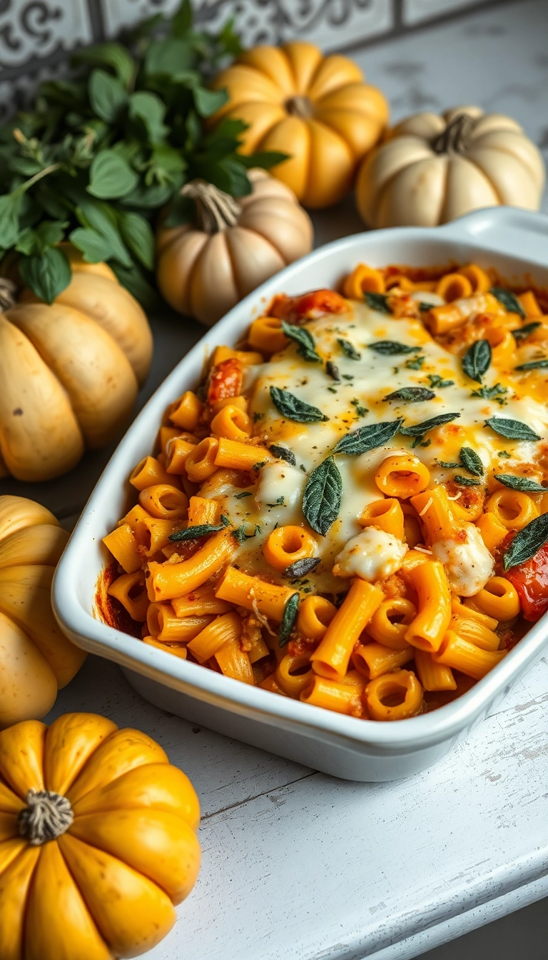 20 Cozy Winter Dinner Recipes That Will Warm Your Heart (You Won't Believe #5!) - 4. Baked Butternut Squash Pasta