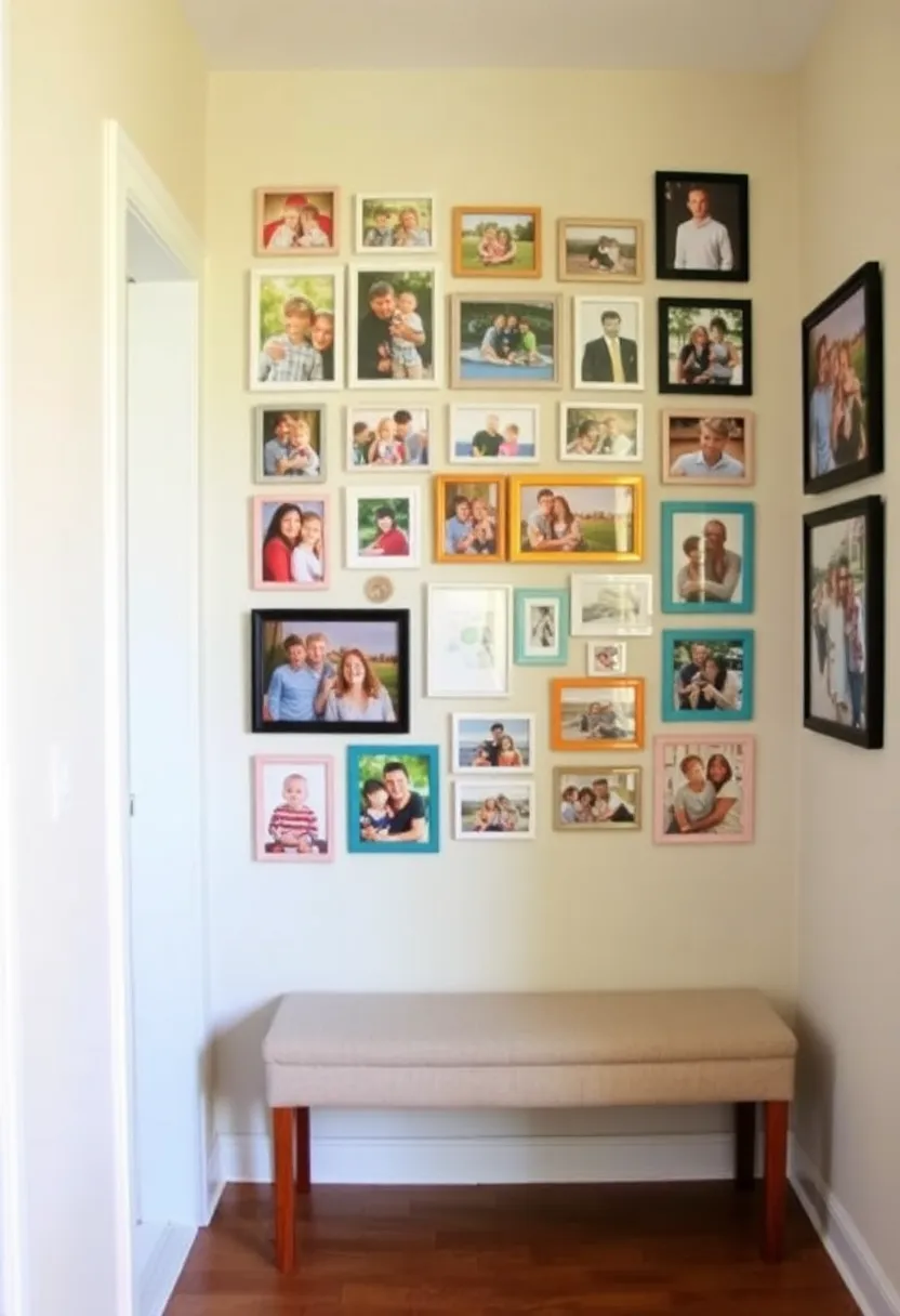 25 DIY Home Decor Projects That'll Transform Your Space (Even Your Cat Could Do #8!) - 9. Photo Wall Collage