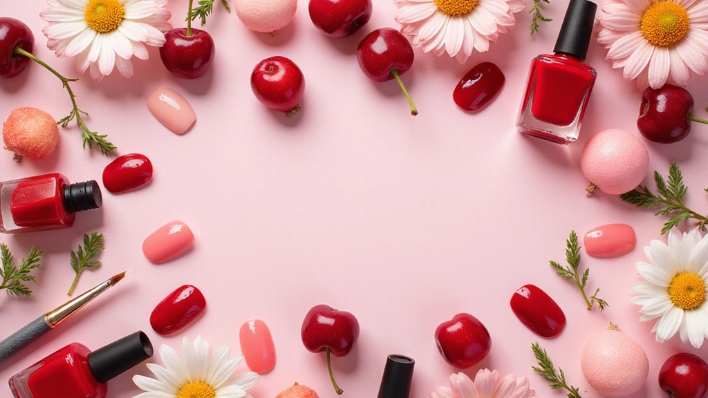 Transform Your Look with 15 Cherry Coded Nails DIY That Are Simply Irresistible!