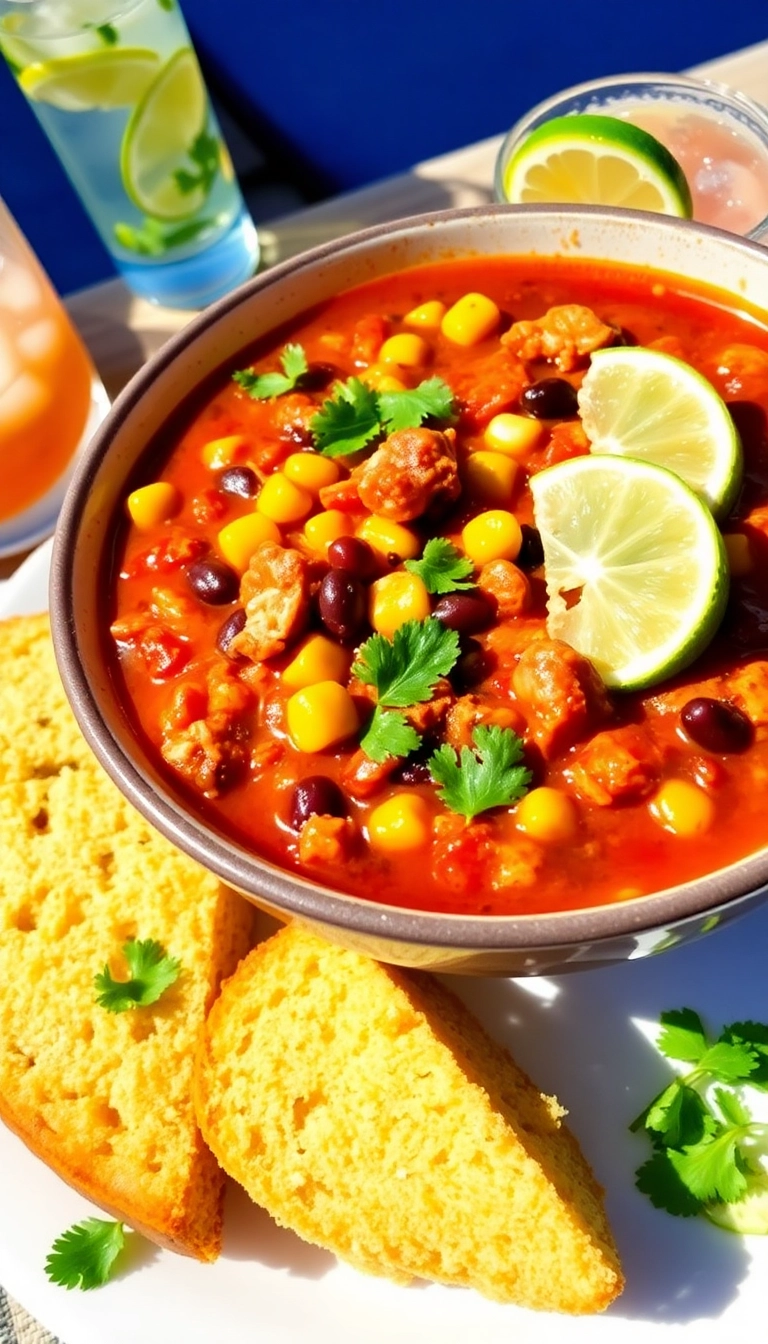 23 Chicken Chili Ideas That Will Spice Up Your Dinner Routine (You Won't Believe #12!) - 6. Chipotle Lime Chicken Chili