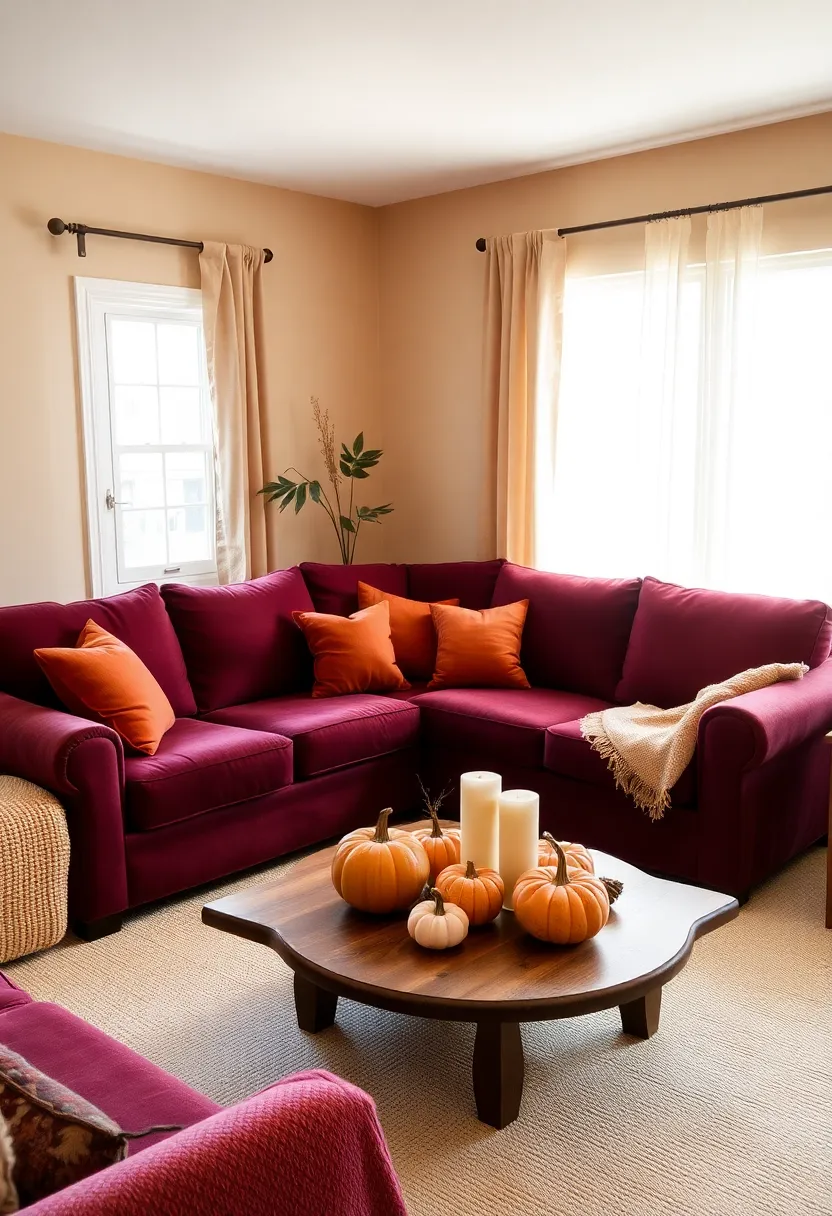 15 Cozy Living Room Ideas That'll Make You Want to Curl Up with a Blanket (#7 Is a Game-Changer!) - 2. Warm Color Palette