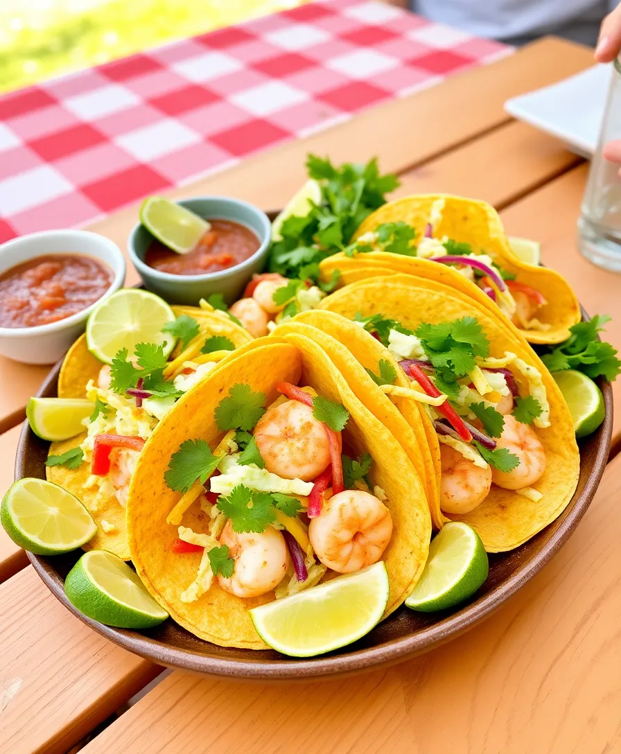 10 Weeknight Recipes That'll Save You from Dinner Drama (You Won't Believe #5!) - 3. 15-Minute Shrimp Tacos with Cilantro Lime Slaw