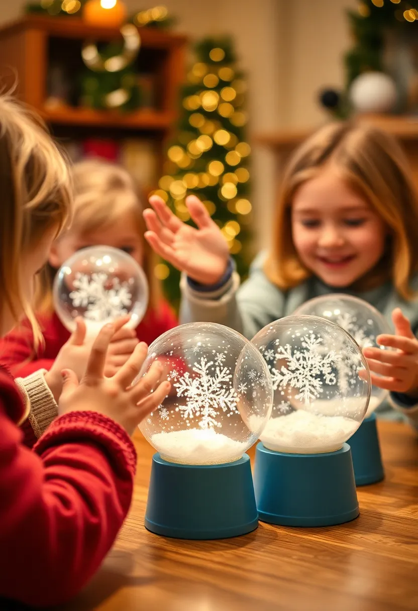 20 Fun Crafts for Kids That'll Keep Them Busy for Hours (You'll Love #15!) - 19. DIY Snow Globes