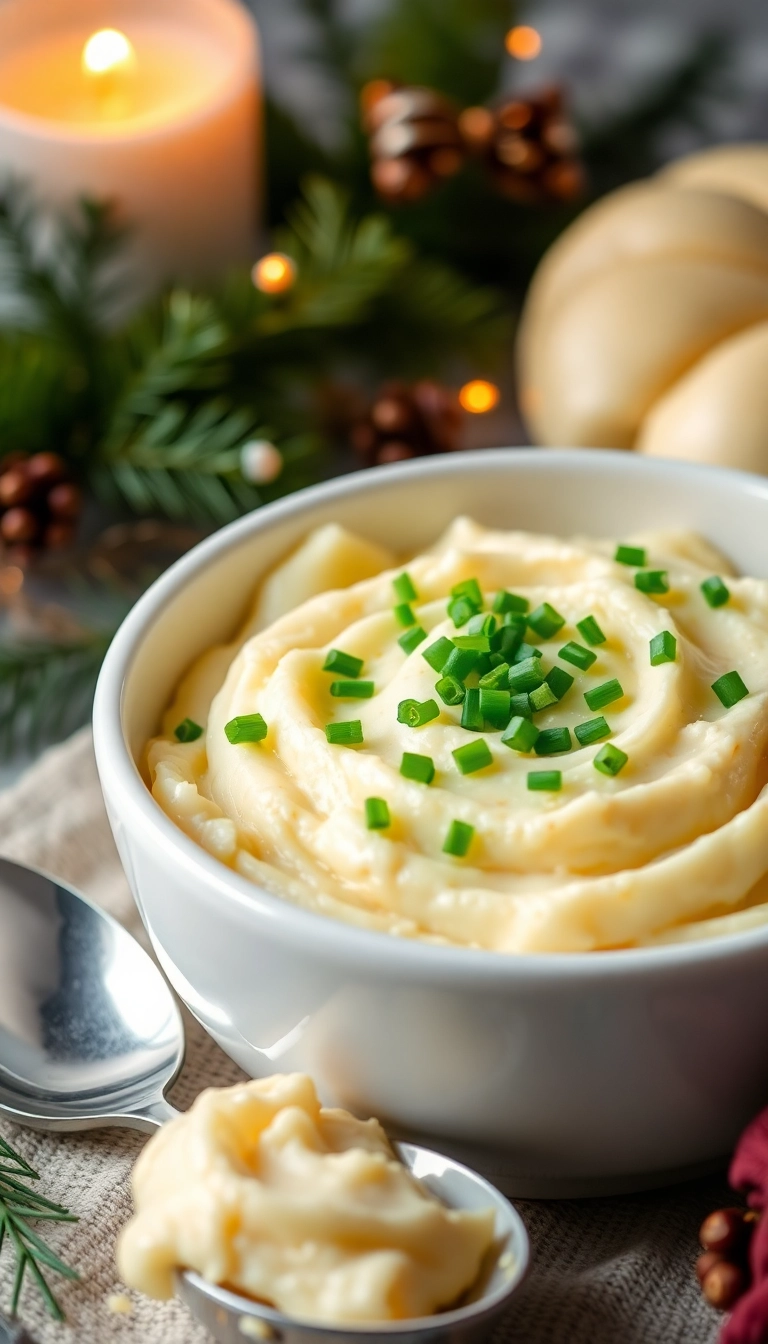 22 Christmas Dinner Ideas That'll Impress Your Guests (You Won't Believe #15!) - 7. Classic Mashed Potatoes with Garlic