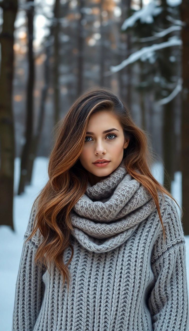 15 Cozy Winter Hair Looks That Will Keep You Warm and Stylish (You Won't Believe #9!) - 2. Textured Waves