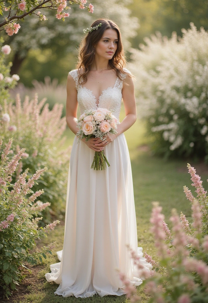 11 Short Wedding Dresses That Are Perfect for a Fun and Flirty Bride (Check Out #6!) - 10. Sweet and Romantic