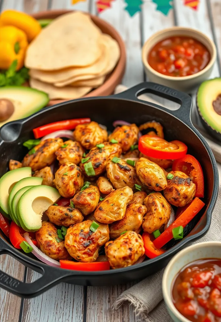 10 One-Pan Chicken Recipes That'll Make You Love Cooking Again (#7 Is a Game-Changer!) - 2. One-Pan Chicken Fajitas