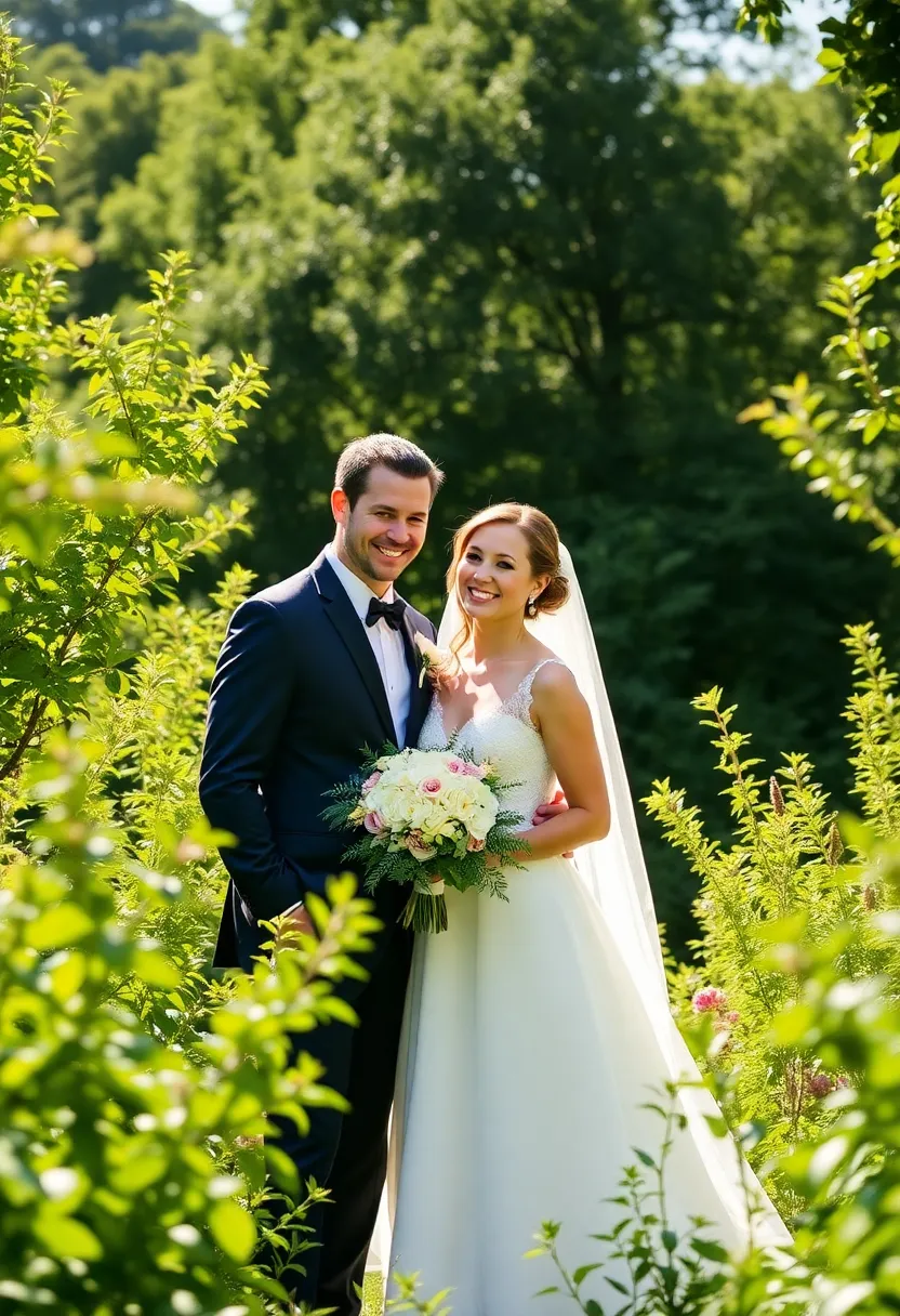 21 Stunning Green Wedding Theme Ideas That Will Make Your Heart Skip a Beat! - 21. Green Wedding Photography