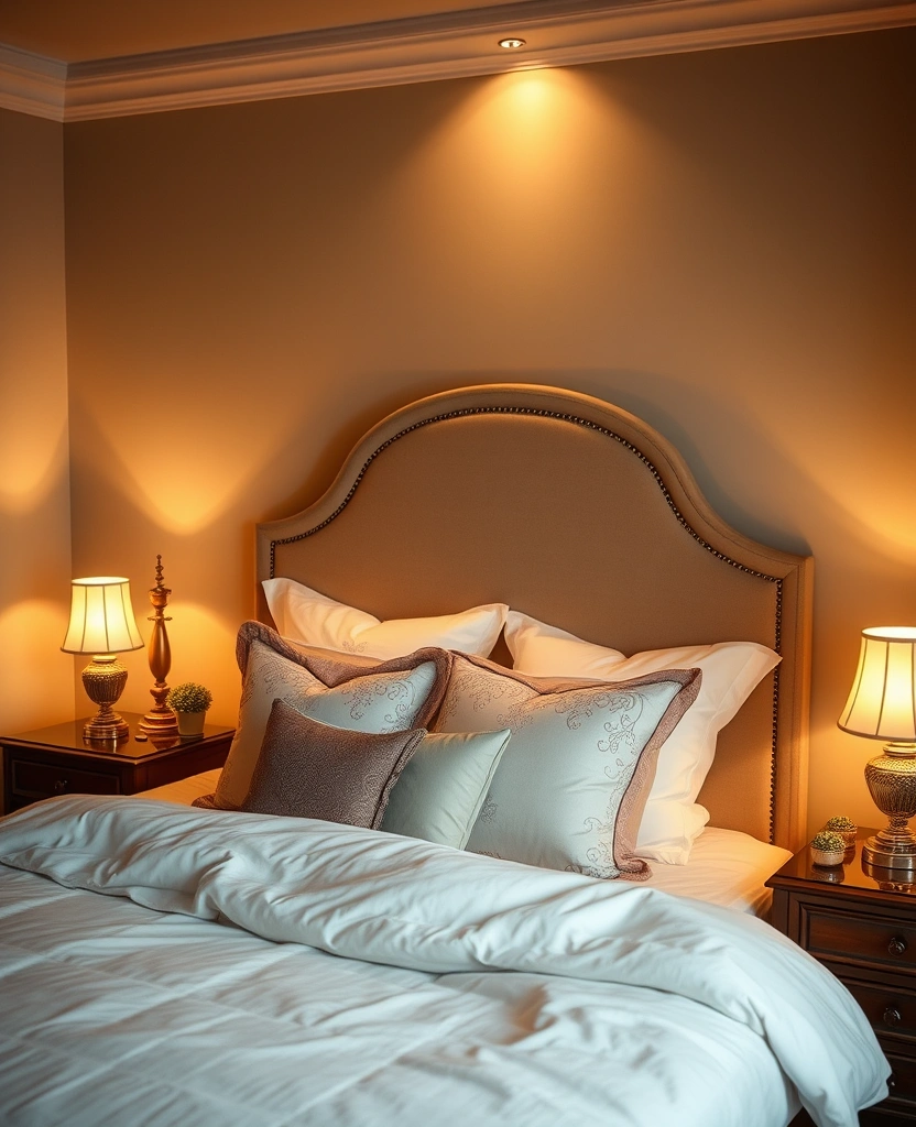 12 Luxurious Bedding Ideas That Will Transform Your Bedroom into a 5-Star Retreat! - 11. Soft Lighting