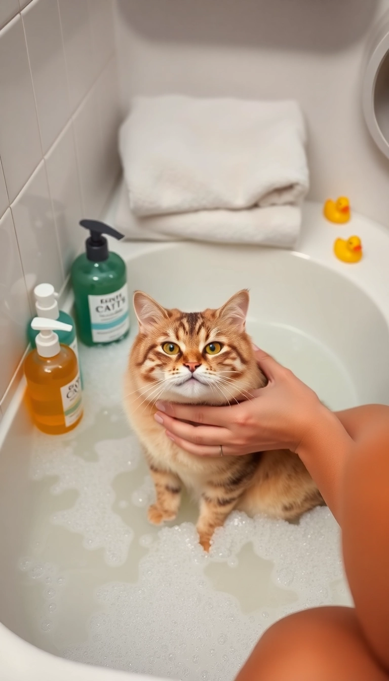 12 Cat Grooming Secrets Every Cat Owner Needs to Know (You Won't Believe #5!) - 3. Bathe Your Cat if Necessary
