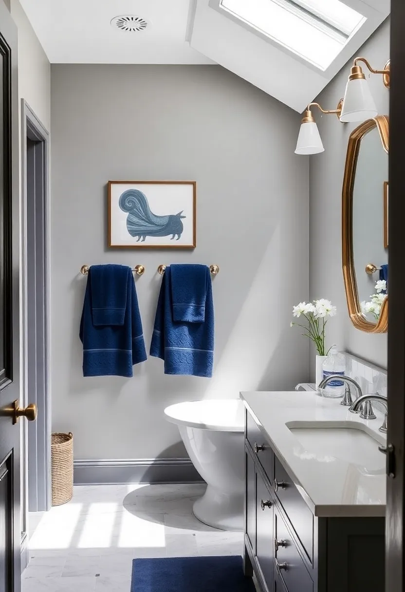 Fightssssssssssssssssss Bathroom: Transform Your Space with These 10 Ideas! - 9. Sophisticated Color Schemes