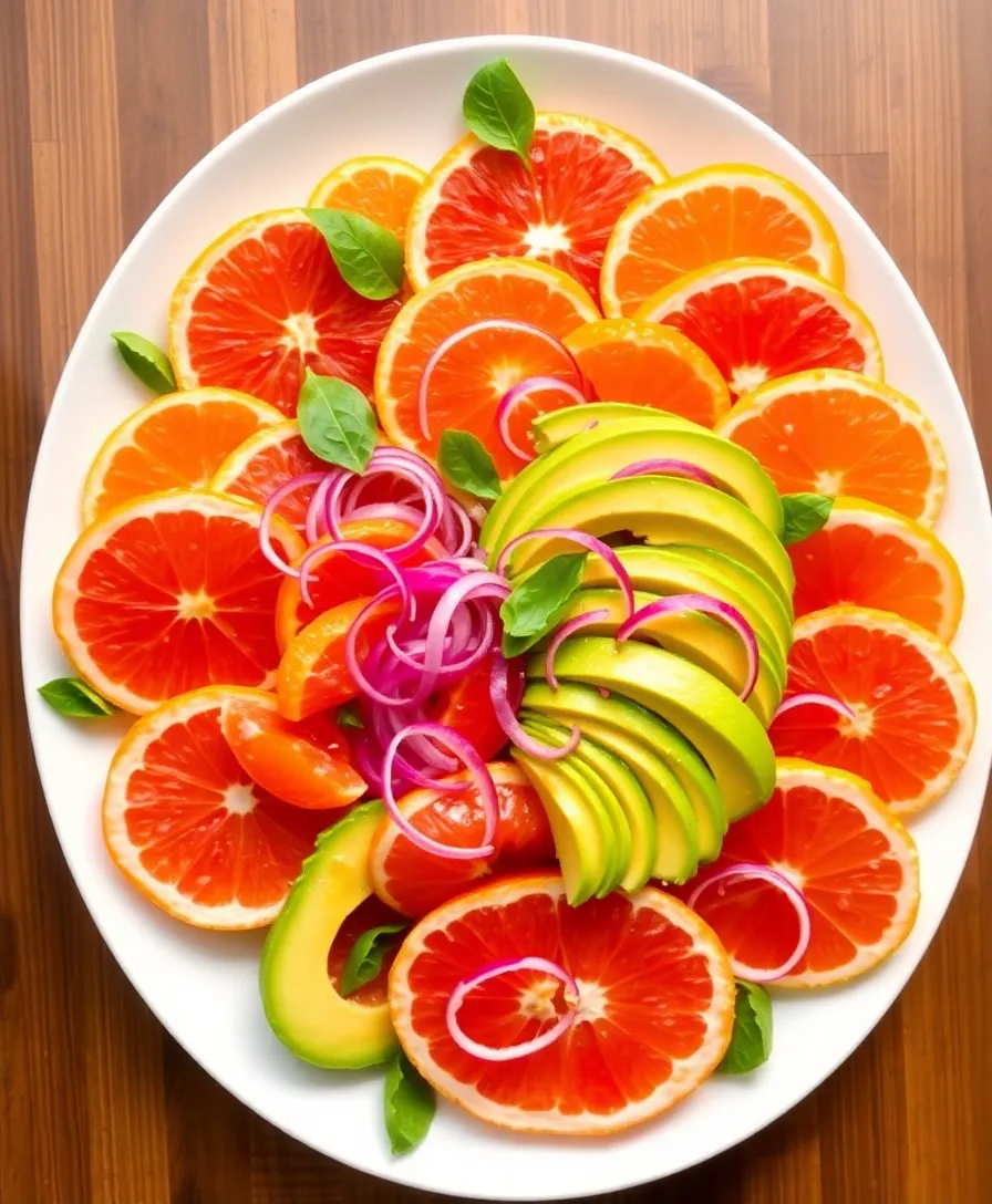 18 Mouthwatering Healthy Salads That'll Make You Forget All About Pizza (#6 Is a Must-Try!) - 11. Citrus Avocado Salad