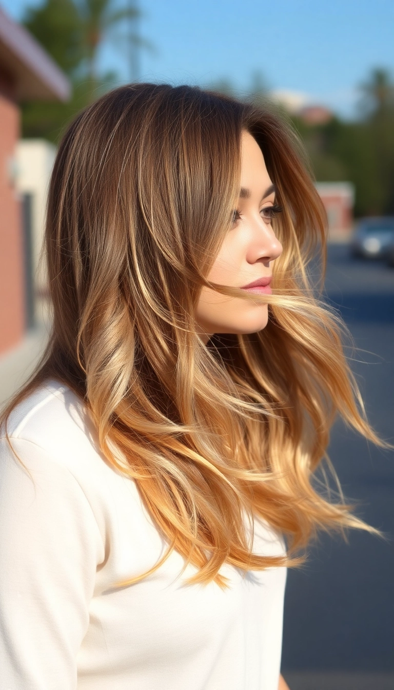 22 Stunning Hairstyles for Long Fine Hair That Will Transform Your Look! - 11. Layered Cut with Soft Waves