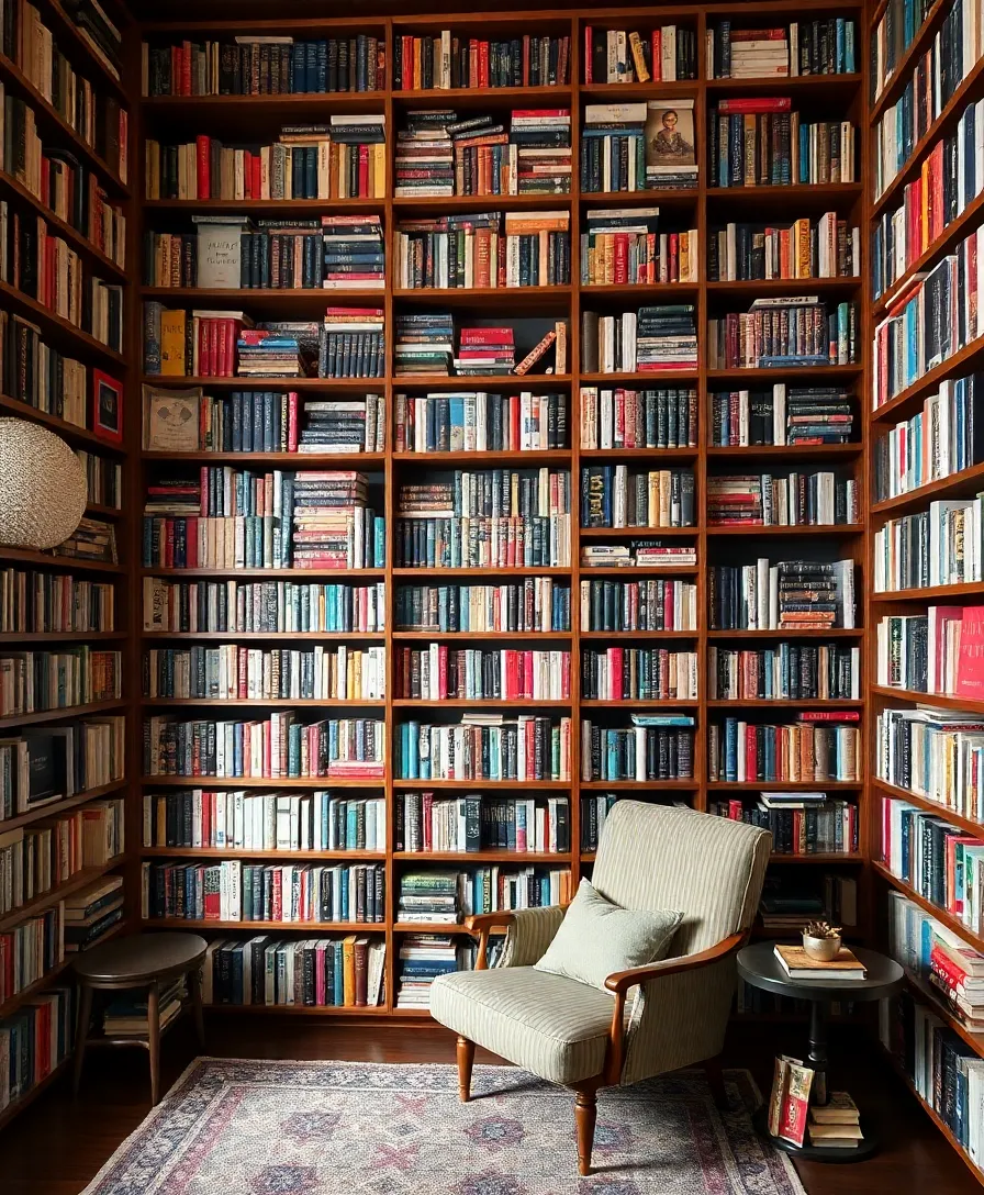 18 Cozy Bookstore Designs That Will Inspire Your Home Decor (Wait Until You See #9!) - 12. Bookshelf Walls