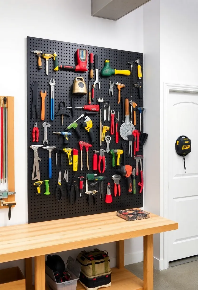 18 Fabulous Workshop Decor Ideas for a Stylish and Functional Space This Year! - 6. Organized Tool Boards