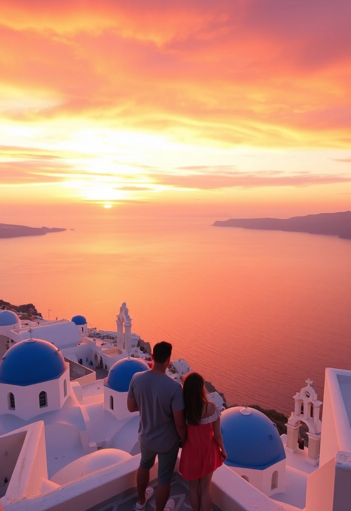 10 Dreamy Destinations You Absolutely Must Visit Before You Die! - 2. Santorini, Greece - A Sunset Lover's Dream