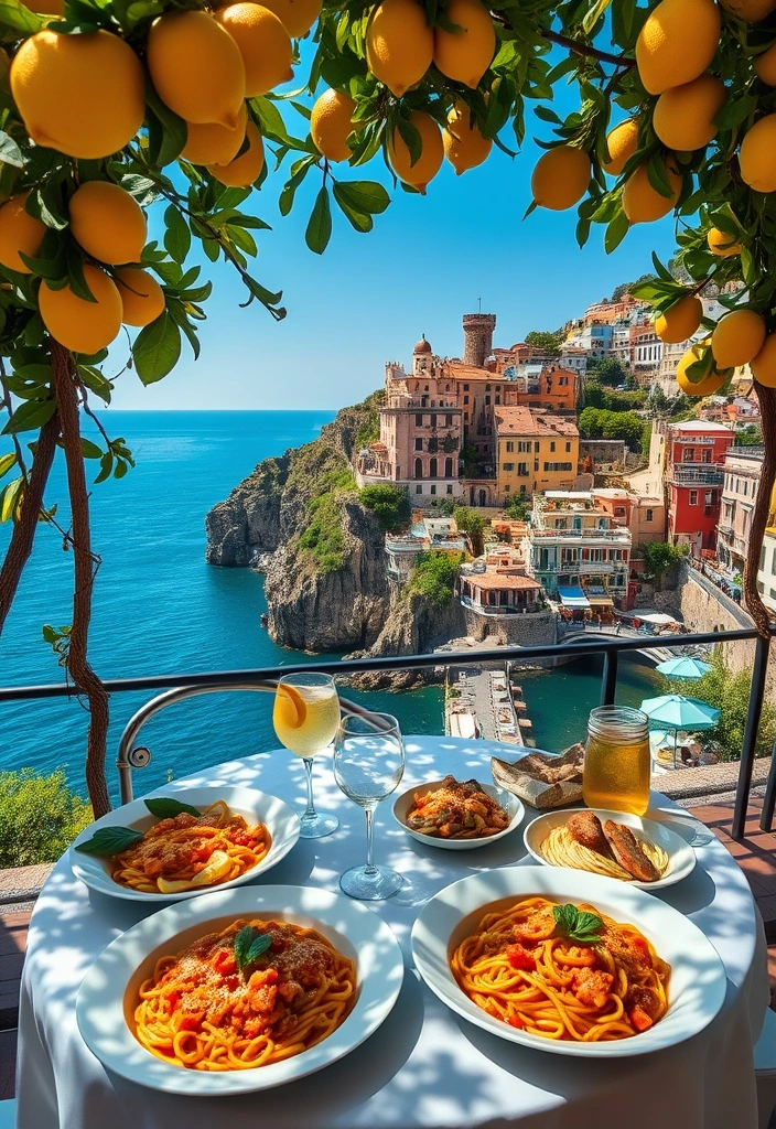 10 Dreamy Destinations You Absolutely Must Visit Before You Die! - 9. Amalfi Coast, Italy - A Culinary and Scenic Delight