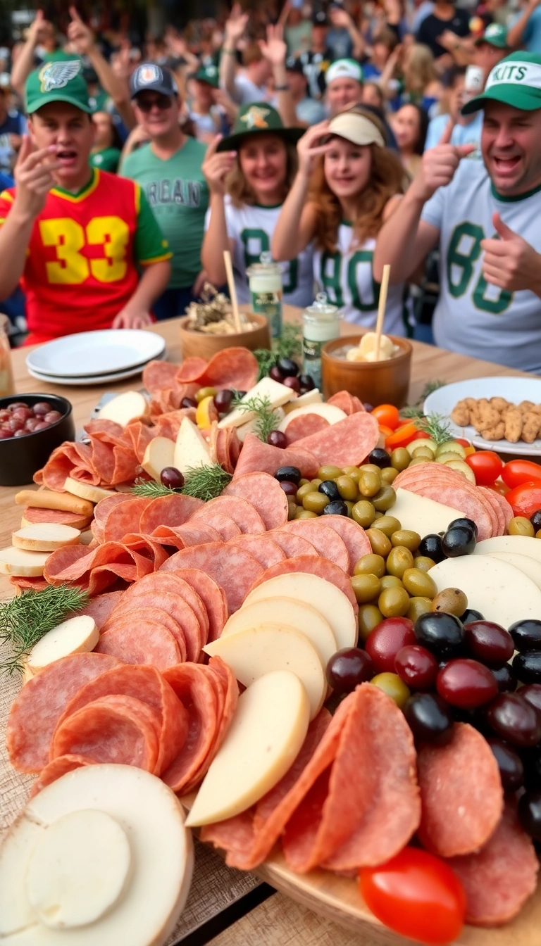 20 Tailgate Food Ideas That Make Game Day Unforgettable (You Won't Believe #7!) - 10. Antipasto Platter