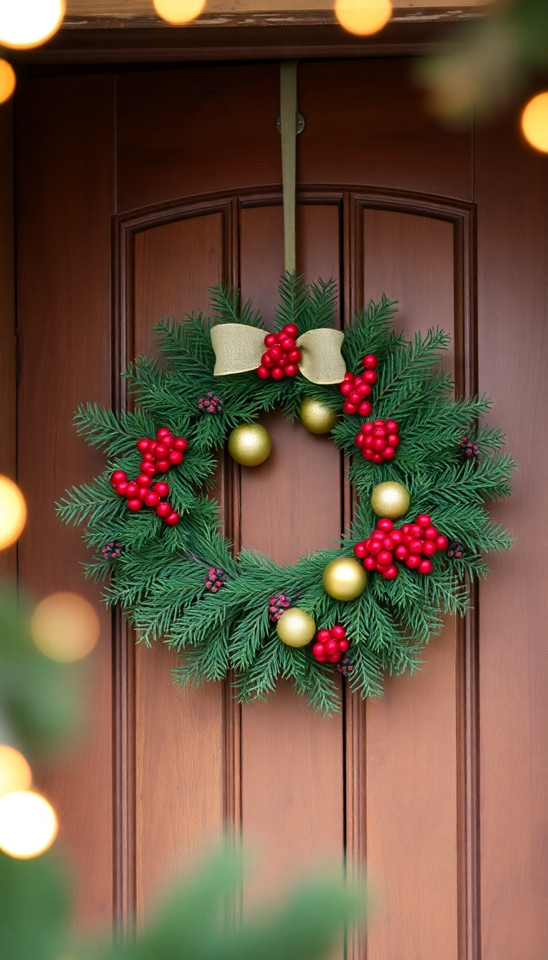 15 DIY Christmas Decor Ideas That Will Make Your Home Sparkle with Holiday Cheer! - 3. DIY Christmas Wreaths