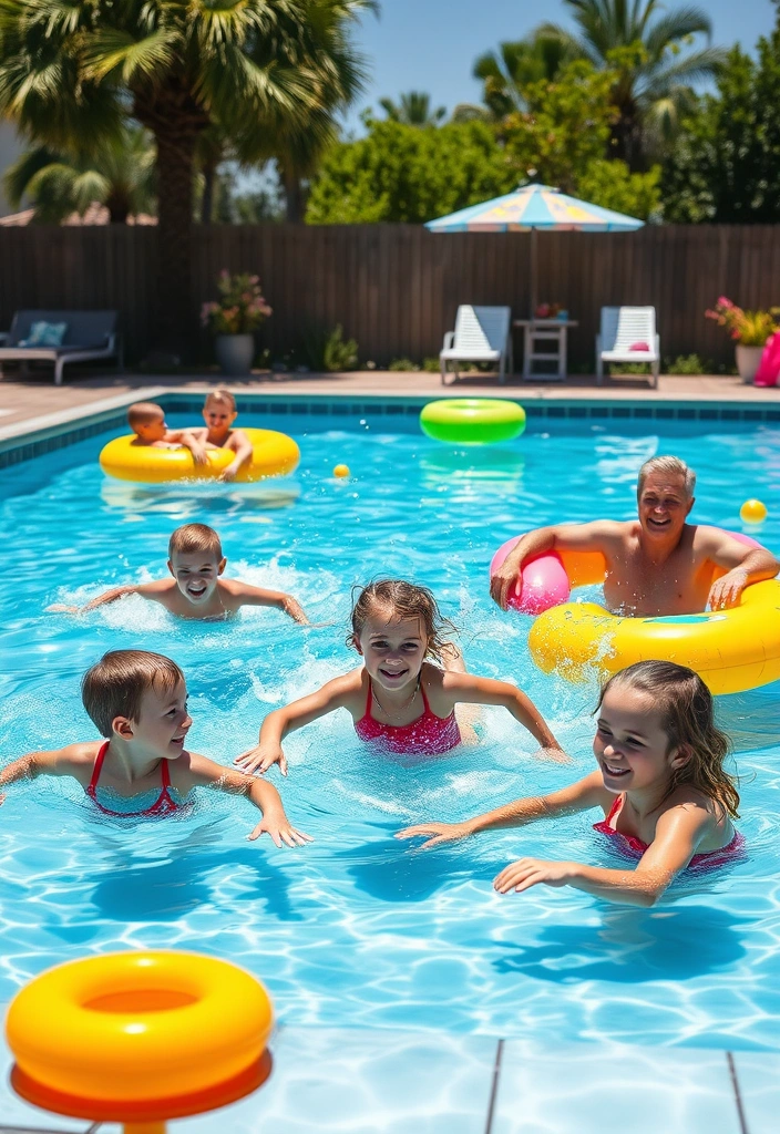 15 Family Workouts That Make Getting Fit a Blast (You’ll Love #7!) - 11. Family Swimming Sessions