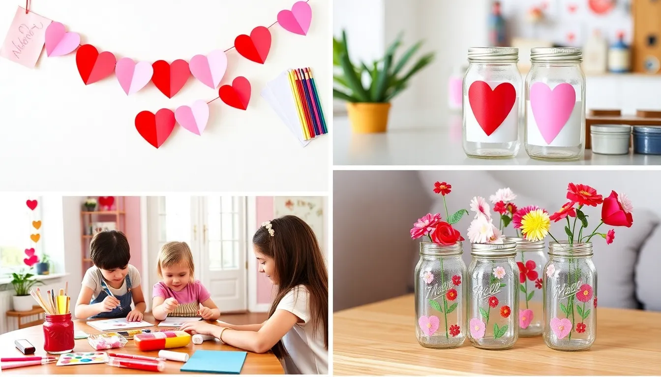 10 Fun Valentine's Day Decorations Crafts for the Whole Family (Get Ready for #4!)