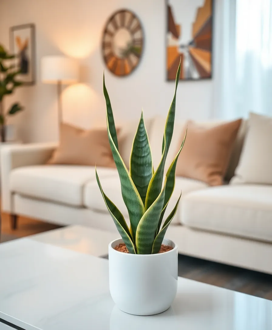 Easy Care Plants for Home: Discover the Best Low-Maintenance Green Friends! - 1. Snake Plant (Sansevieria)