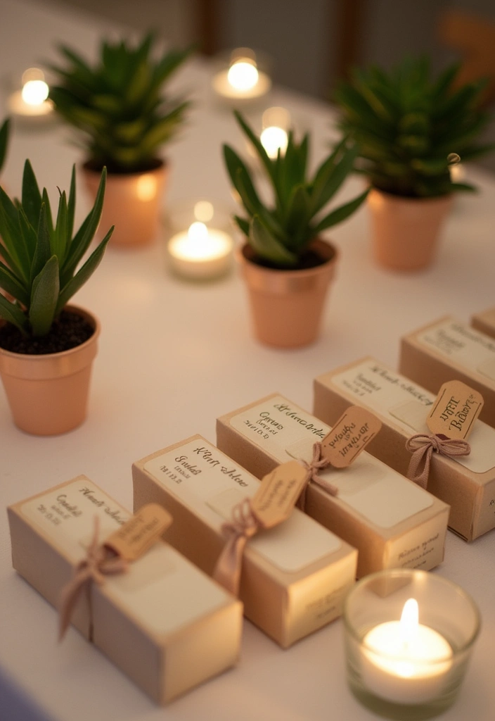 15 Stunning Wedding Decor Ideas That Look Expensive But Aren't! - 13. Simple Yet Elegant Favors