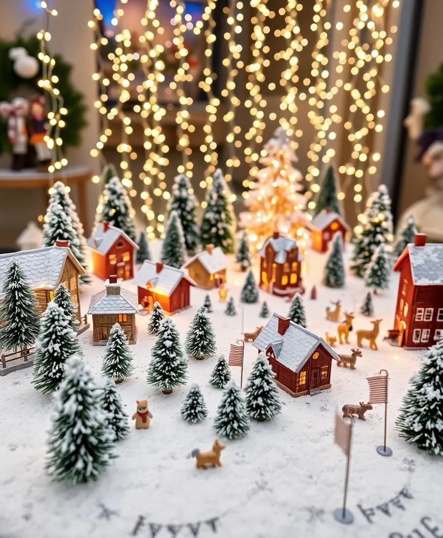 18 Stunning Advent Decorations to Transform Your Home into a Winter Wonderland (#7 Is Pure Magic!) - 10. Snowy Village Displays