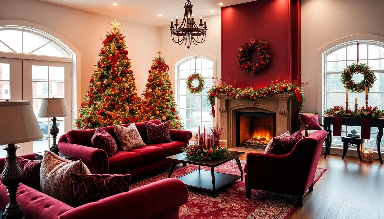 21 Creative Burgundy Christmas Inspiration Ideas That Will Leave Your Guests in Awe!