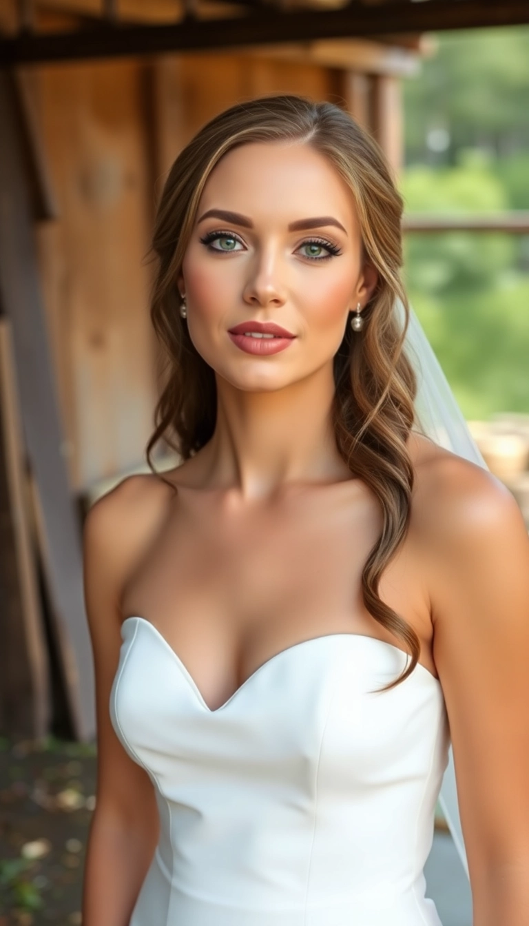 22 Stunning Glam Bride Makeup Ideas You Can't Miss—#14 Will Leave You Breathless! - 8. Minimalist Chic
