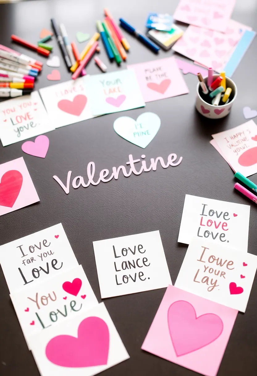 10 Fun Valentine's Day Decorations Crafts for the Whole Family (Get Ready for #4!) - 10. DIY Valentine’s Day Cards