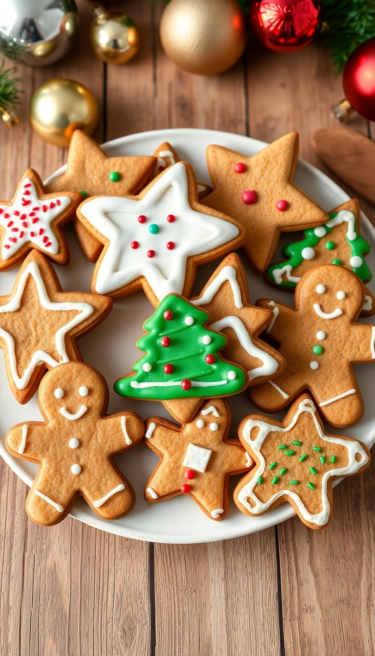 21 Festive Christmas Party Food Ideas That Will Wow Your Guests (You Won't Believe #10!) - 9. Gingerbread Cookies