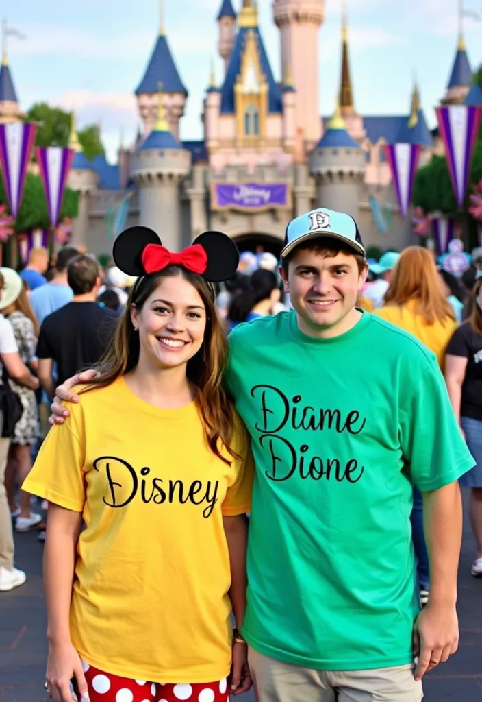 15 Fun Disney Park Outfits for Every Family Adventure (You’ll Love #10!) - 15. Personalized Disney Fashion