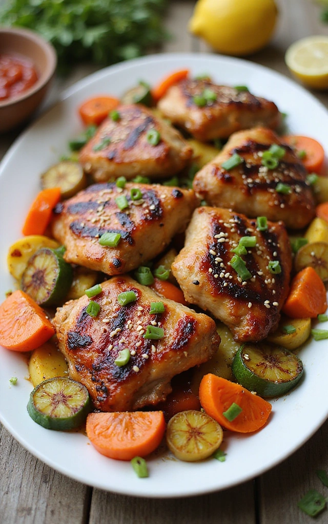 18 Easy Grilling Recipes That Will Make Your Summer Cookouts Legendary! - 4. Marinated Grilled Chicken Thighs