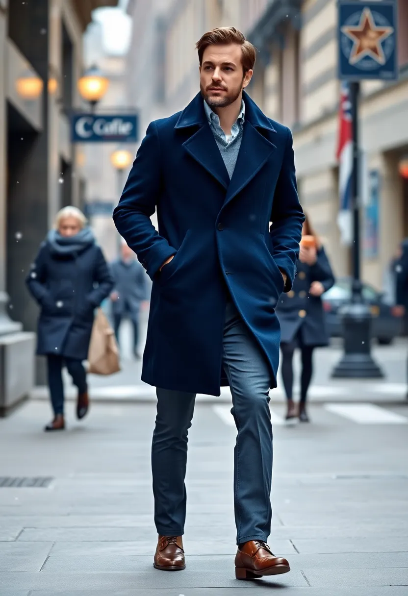 10 Must-Have Winter Coats for Men That'll Elevate Your Style Game! - 1. The Classic Overcoat