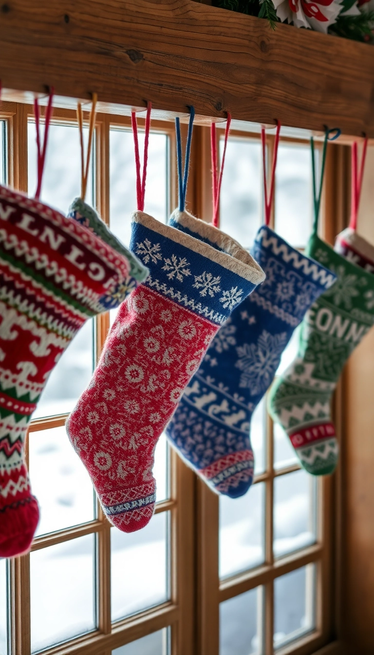 2. Festive Stockings