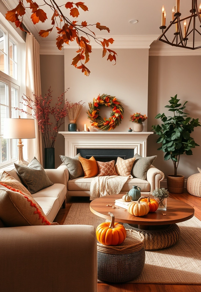 15 Cozy Home Decor Ideas to Turn Your Space into a Snug Retreat (You Won't Want to Leave!) - 13. Seasonal Decor Changes