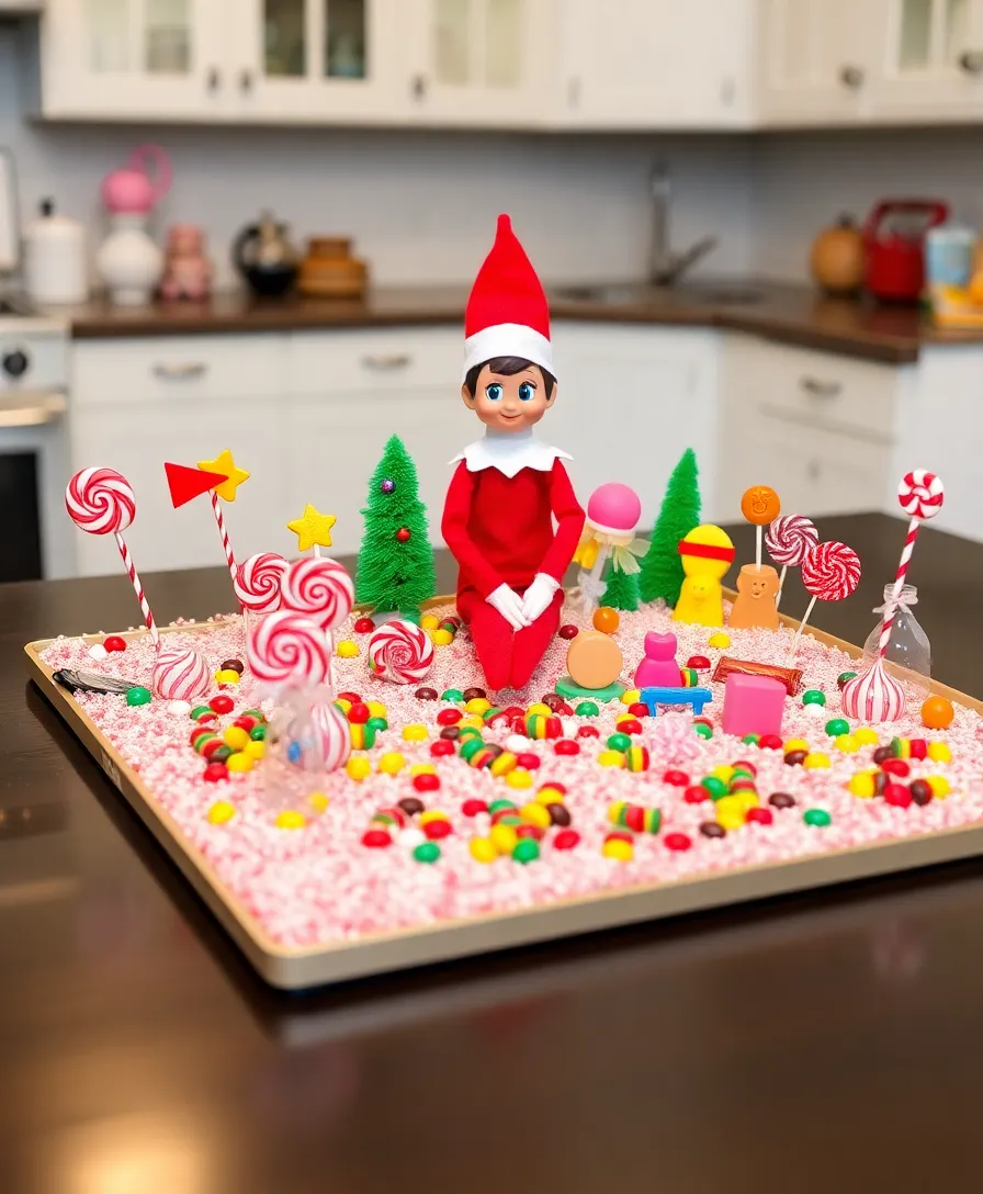 20 Elf on the Shelf Activities Your Kids Will Beg for Every December! - 9. Elf's Candy Land Adventure