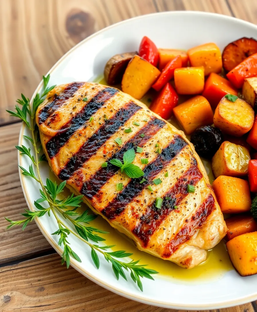 15 Delicious Meals That Are Easy and Nutritious! - 2. Grilled Chicken with Roasted Vegetables