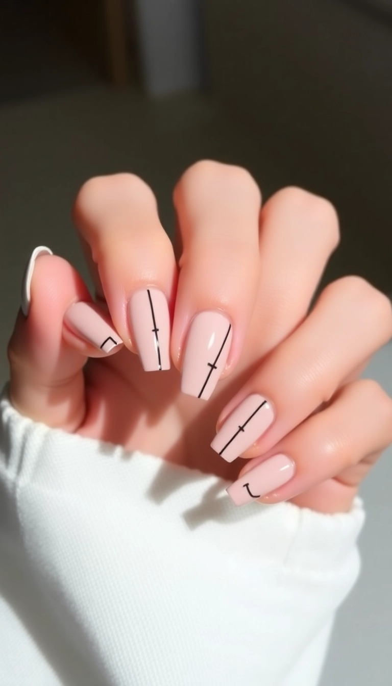 36 Fun Nail Ideas for Teens That Are So Cool, You’ll Want to Try Them All! - 11. Minimalist Chic