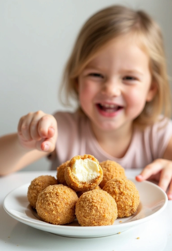 12 No-Bake 3-Ingredient Treats for Kids That Are an Absolute Must-Try! - 11. No-Bake Cheesecake Bites