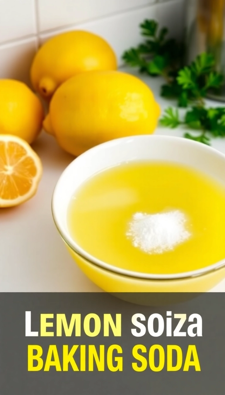 15 Baking Soda Exfoliation Methods That Will Leave Your Skin Glowing! - 3. Lemon and Baking Soda Brightening Scrub