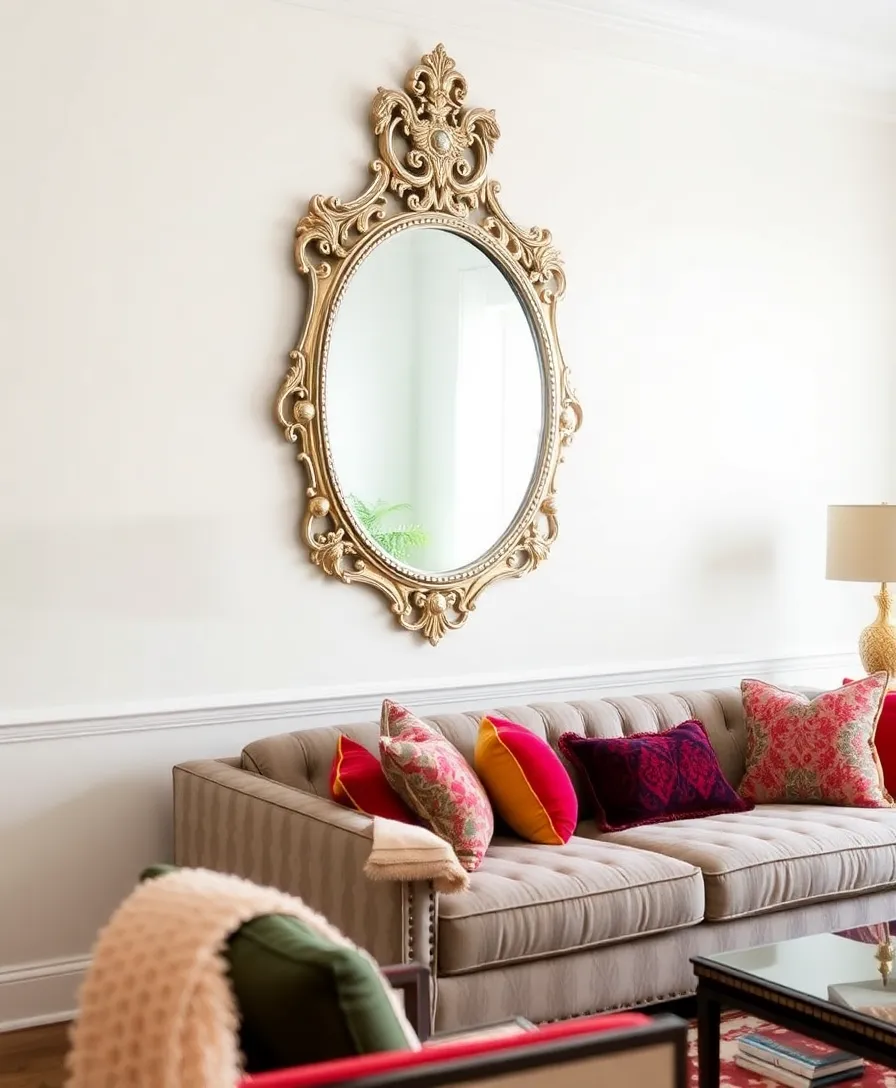 15 Apartment Styling Hacks for a Modern Eclectic Vibe (You Won't Believe #8!) - 12. Use Mirrors Wisely