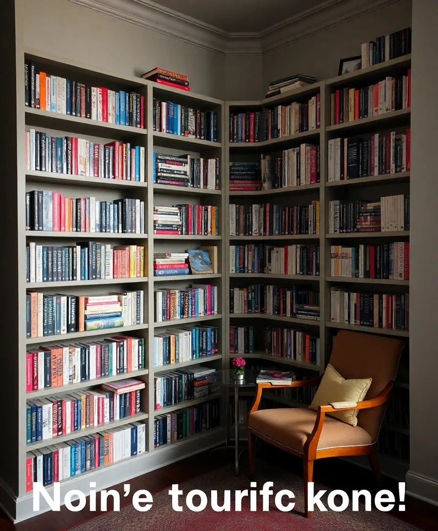 15 Stunning Bookshelves That Will Transform Your Cozy Living Space (You Won't Believe #7!) - 12. Corner Bookshelf