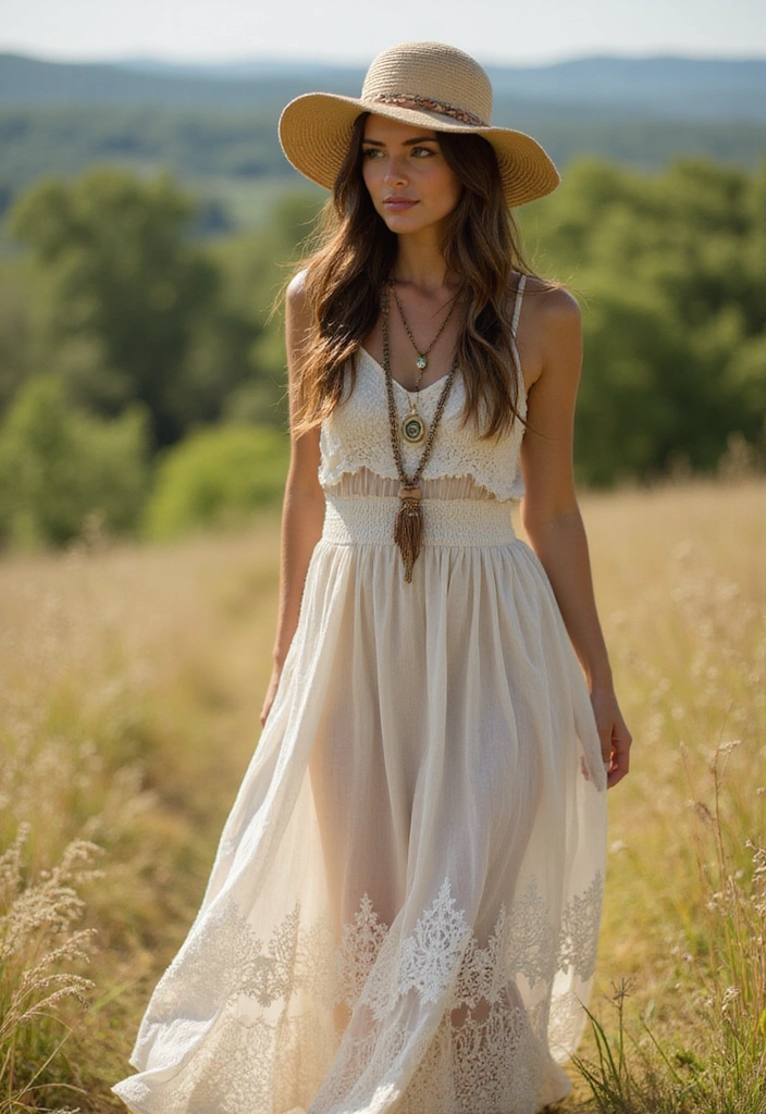 21 Trendy May Fashion Looks You'll Want to Rock This Season (Warning: #11 Is Stunning!) 25 21 Trendy May Fashion Looks You'll Want to Rock This Season (Warning: #11 Is Stunning!) - 7. Bohemian Vibes