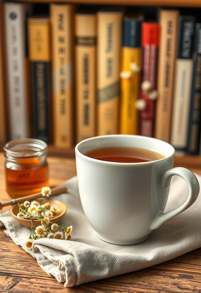 10 Mindful Herbal Teas to Reduce Stress and Enhance Sleep Quality (Don't Miss #6!) - 1. Chamomile Tea