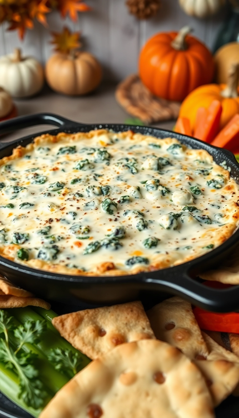 23 Thanksgiving Dinner Ideas That'll Make Your Feast Unforgettable! - 13. Spinach and Artichoke Dip