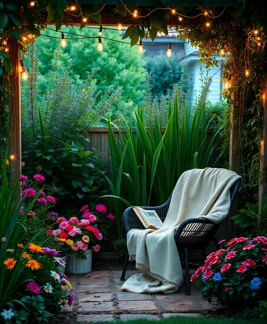 14 Cozy DIY Reading Nooks That Are Perfect for Book Lovers (You’ll Wish You Had #4!) - 3. The Garden Sanctuary