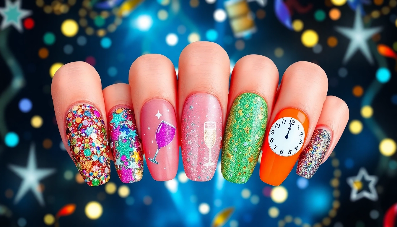 20 Fun New Year Themed Nails Designs That Will Kickstart Your Celebration!