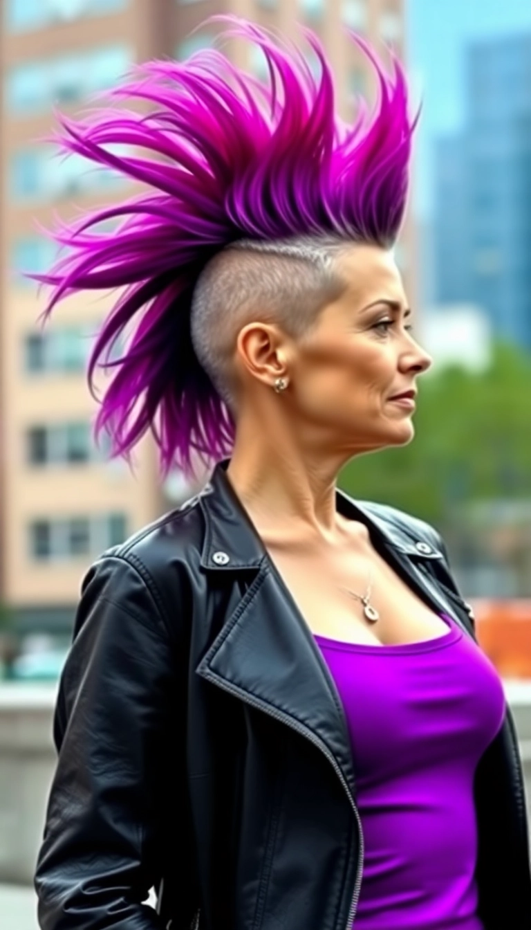 20 Sassy Hair Older Women Hairstyles That Will Turn Heads! - 4. Edgy Undercut